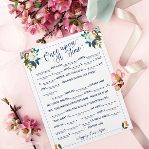Once Upon A Time Love Story Bridal Libs Game チラシ