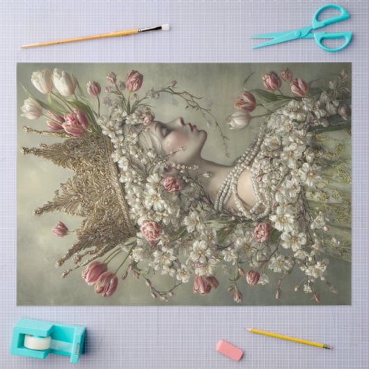 once upon a Time Portrait  薄葉紙 (クラフト)