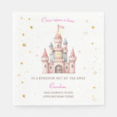 Once upon a time, Princess Birthday スタンダードランチョンナプキン (正面)