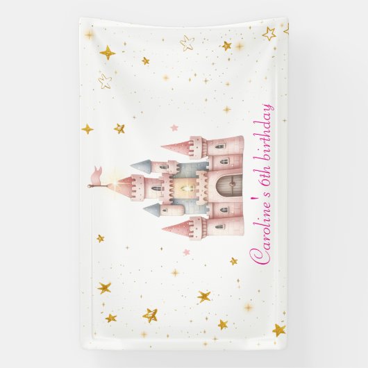 Once upon a time, Princess Birthday 横断幕 (縦)