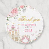 Once Upon a Time Princess Birthday Party フェイバータグ (正面)