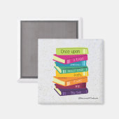 Once Upon A Time Someone Loved Books マグネット (正面/裏面)
