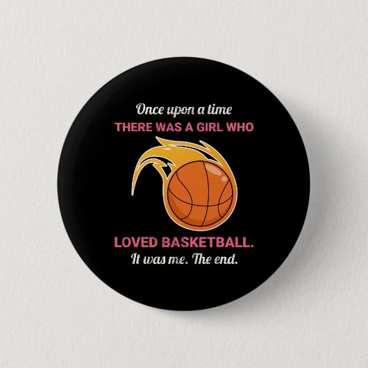 Once Upon A Time There Was A Girl Who Loved Bysket 缶バッジ (正面)