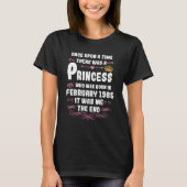 Once upon a time there was a princess. February 19 Tシャツ (正面)