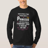 Once upon a time there was a princess. February 19 Tシャツ (正面)