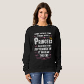 Once upon a time there was a princess  September 1 スウェットシャツ (正面フル)