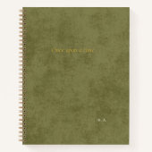 'Once Upon a Time' Writer’s Notebook ノートブック (正面)