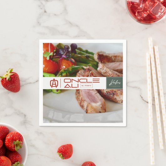 ONCLE ALIペーパーナプキン スタンダードカクテルナプキン (インサイチュ)