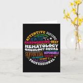 Oncology Hematology Nurse Squad Pediatric Hemonc D カード (黄色い花)