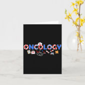 Oncology nurse stethoscope memorial day 4th july n カード (黄色い花)