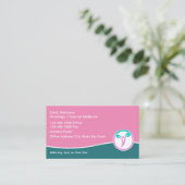 Oncology Oncologist Medical Business Card 名刺 (スタンド正面)
