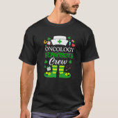 Oncology Patricks Nurse Crew St Patrick Day Leprec Tシャツ (正面)
