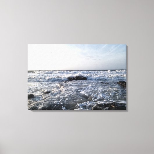 Ondas no Mar キャンバスプリント (正面)