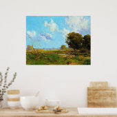 Onderdonk絵画の午後の遅い ポスター (キッチン)