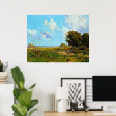 Onderdonk絵画の午後の遅い ポスター (ホームオフィス)