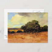 Onderdonk -テキサス州ドライ素晴らしカントリー絵を描アート ポストカード (正面/裏面)