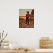 Onderdonk – ヤギのヘルダーアットサンアントニオ採石場1909 ポスター (キッチン)