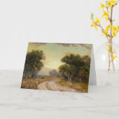 Onderdonk -夕べニアジャクソン,南西テキサス州 カード (黄色い花)