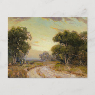 Onderdonk -夕べニアJackson, SWテキサス州 ポストカード