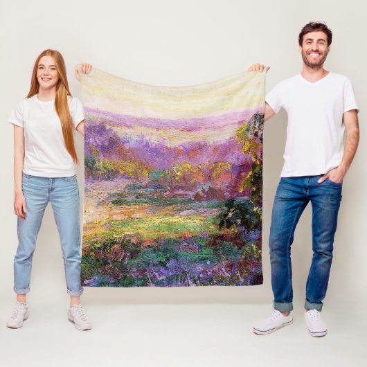 Onderdonk – 太陽の最後の光、 フリースブランケット (インサイチュ)