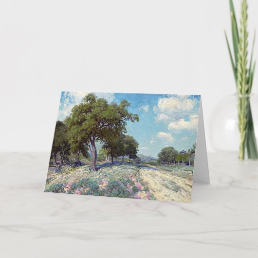 Onderdonk – 木々を通る道 カード (正面)