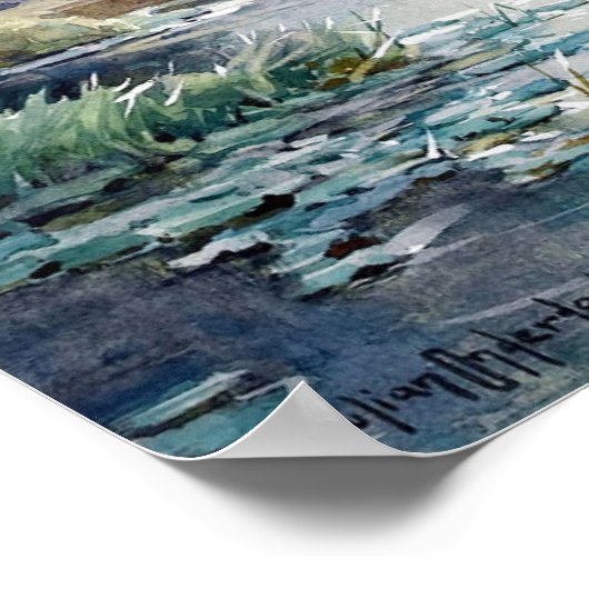 Onderdonk – 無題の風景 ポスター (角)