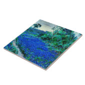 Onderdonk – 霧の朝のブルーボンネット タイル (側面)