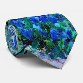 Onderdonk – 霧の朝のブルーボンネット ネクタイ (ロール)