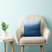 Onderdonk - Bluebonnetsのフィールドを通過するパス クッション (椅子)