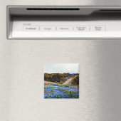 Onderdonk - Bluebonnets at Late Afterns マグネット (インサイチュ (食洗機))