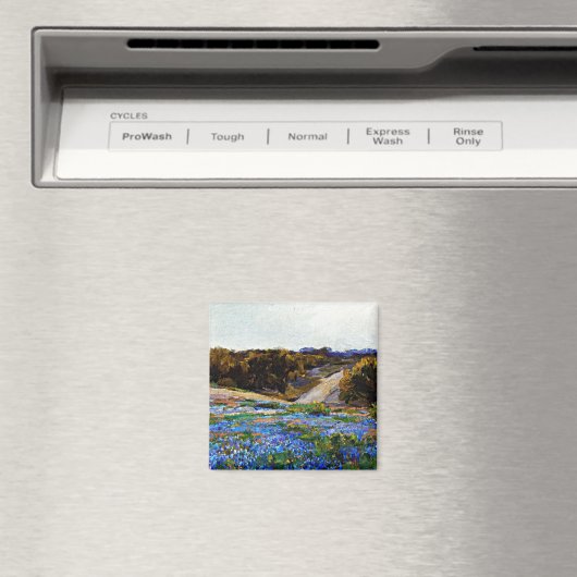 Onderdonk - Bluebonnets at Late Afterns マグネット (インサイチュ (食洗機))