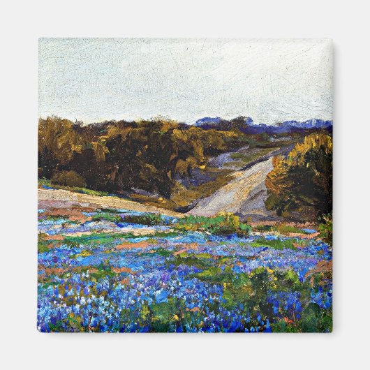 Onderdonk - Bluebonnets at Late Afterns マグネット (正面)