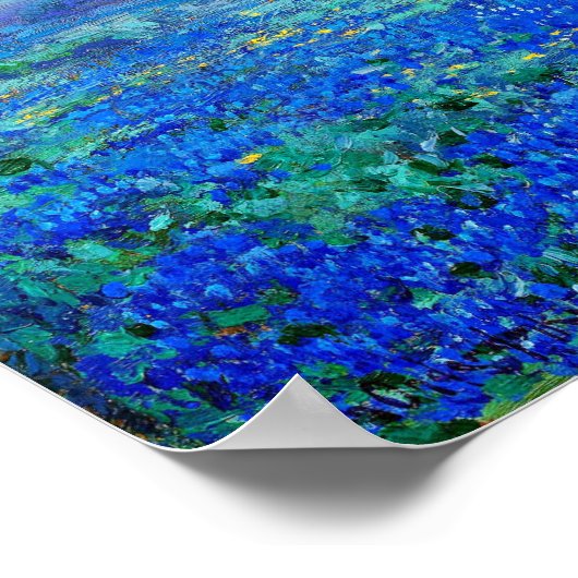 Onderdonk - Bluebonnets at Sunrise ポスター (角)