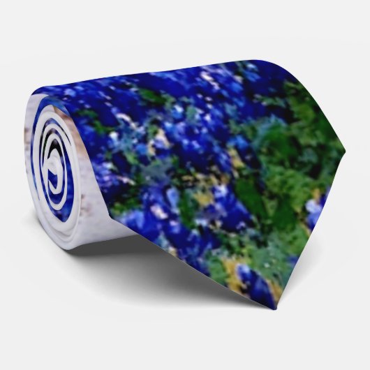 Onderdonk - Bluebonnets at Twilight, North of San ネクタイ (ロール)