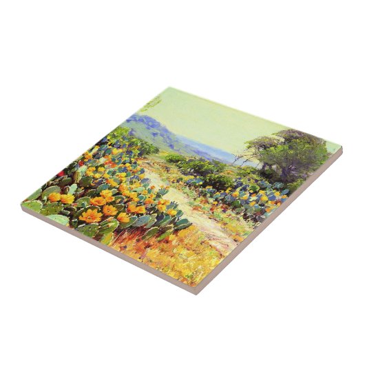 Onderdonk - Cactus in Bloom, タイル (側面)