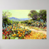 Onderdonk - Cactus in Bloom ポスター (正面)