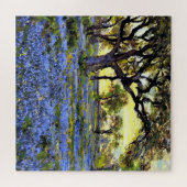 Onderdonk - Old Live Oak Tree and Bluebonnets ジグソーパズル (横)