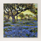 Onderdonk - Old Live Oak Tree and Bluebonnets ジグソーパズル (縦)