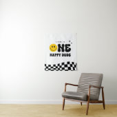 ONE モダン Happy Dude Birthday Partyタペストリー タペストリー (インサイチュ)