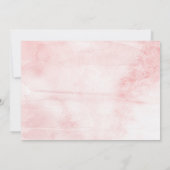 One 間抜け Goose Girls 1st Birthday写真 招待状 (裏面)