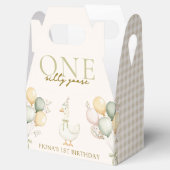 ONE 間抜け Goose Water Color Boy Girl第1誕生日 フェイバーボックス (オープン)