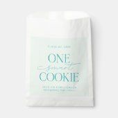 One 頭が切れる Cookieのパーソナライズされた卒業 フェイバーバッグ (正面)