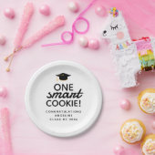 One 頭が切れる Cookieの卒業 ペーパープレート (パーティー)