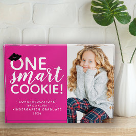 One 頭が切れる Cookie幼稚園の卒業写真 フォトブロック