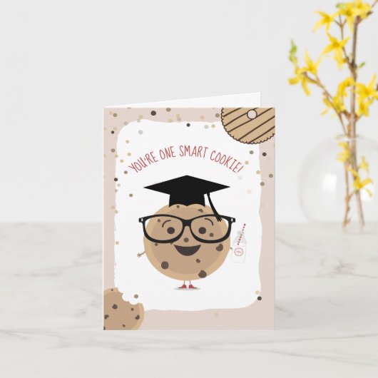 One 頭が切れる Cookie & Milk Kids教室バレンタイン カード (黄色い花)