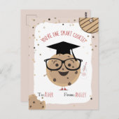 One 頭が切れる Cookie & Milk Kids教室バレンタイン ポストカード (正面/裏面)