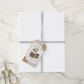 One 頭が切れる Cookie & Milkshake Classroom Valentine ギフトタグ (より糸付き)