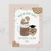 One 頭が切れる Cookie & Milkshake Classroom Valentine ポストカード (正面/裏面)