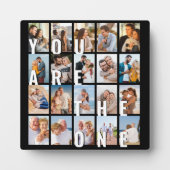 One 20写真コラージュ写真 フォトプラーク (正面)