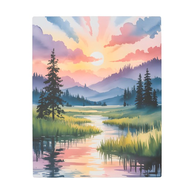 One 3 メタルプリント (正面)